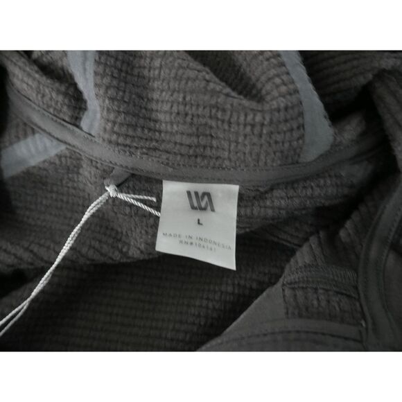 VRST Men’s Cold Weather Performance Hooded Jacket Wind & Water Resistant Black L - Picture 8 of 8